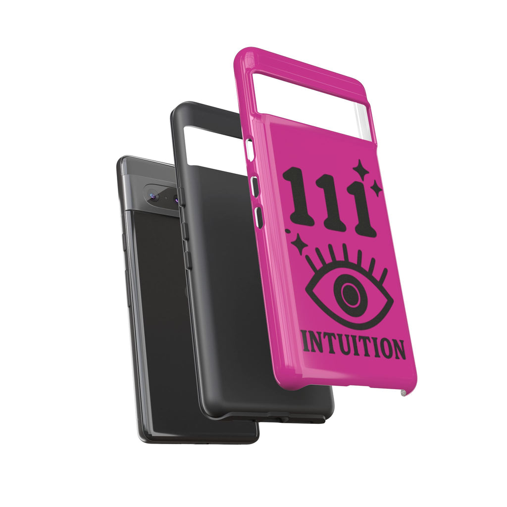 Black & Pink 111 Intuition Phone Case