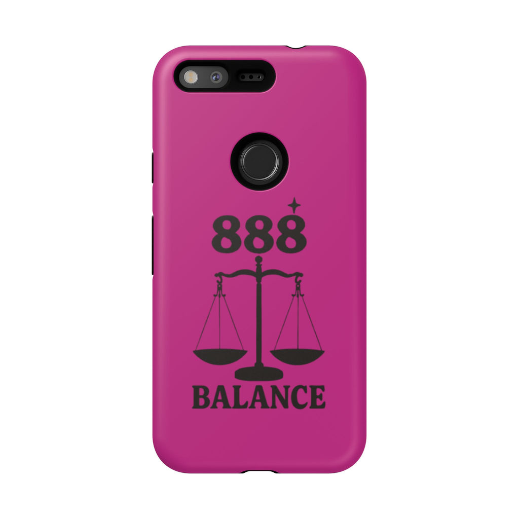 Black & Pink 888 Balance Phone Case