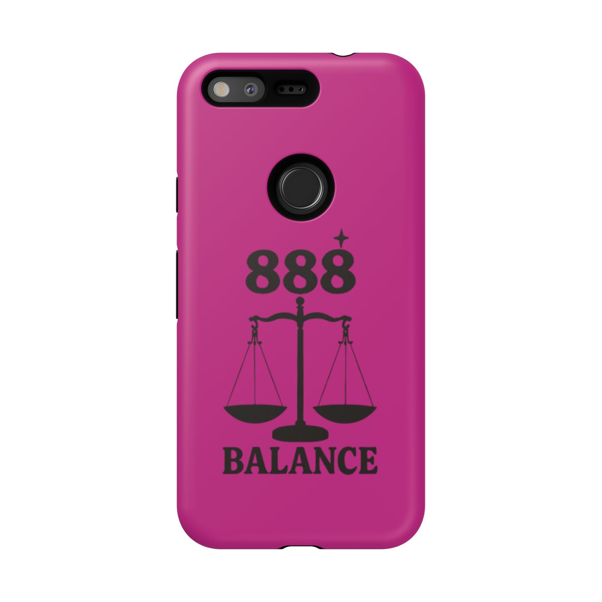 Black & Pink 888 Balance Phone Case