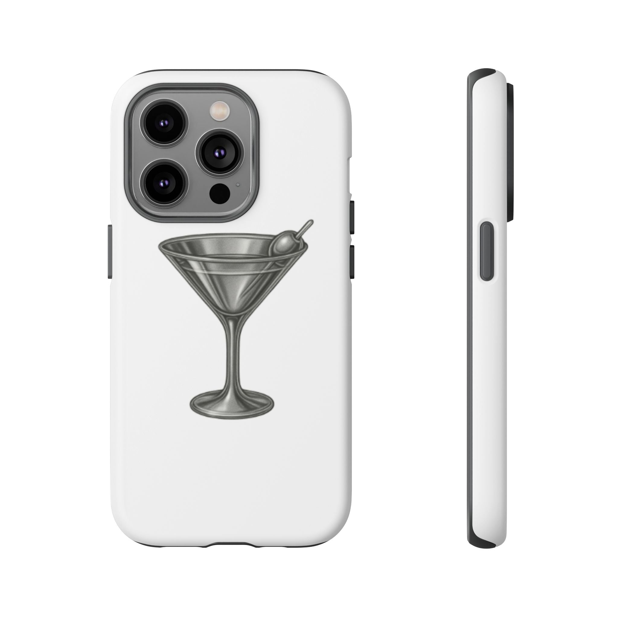 Silver Martini Tough Case
