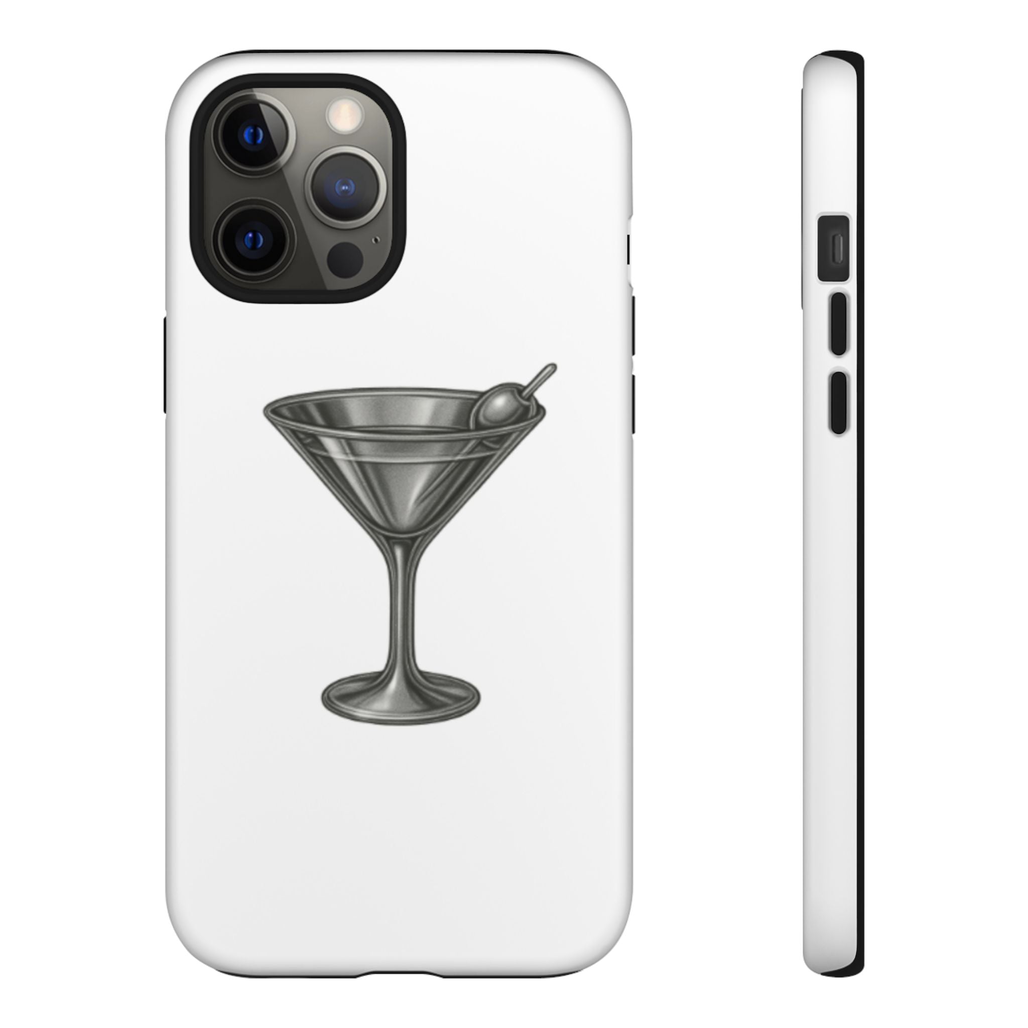 Silver Martini Tough Case