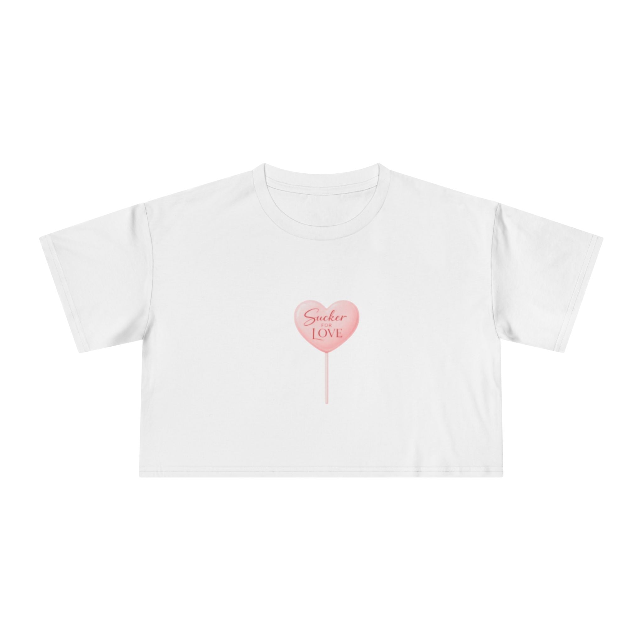 "Sucker for Love" Cropped Tee