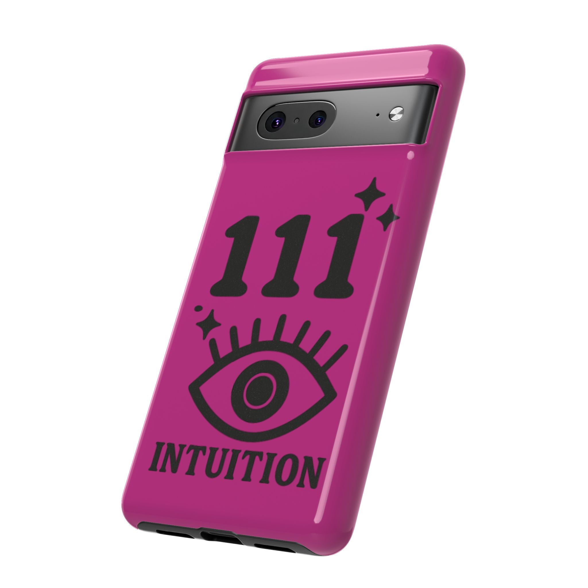 Black & Pink 111 Intuition Phone Case