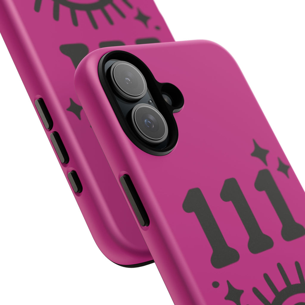 Black & Pink 111 Intuition Phone Case