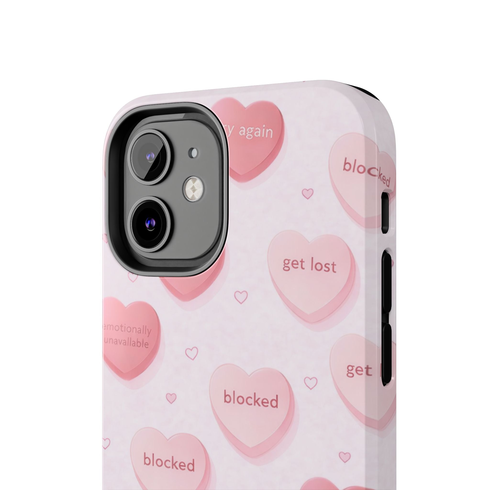 Non-Conversation Hearts Phone Case
