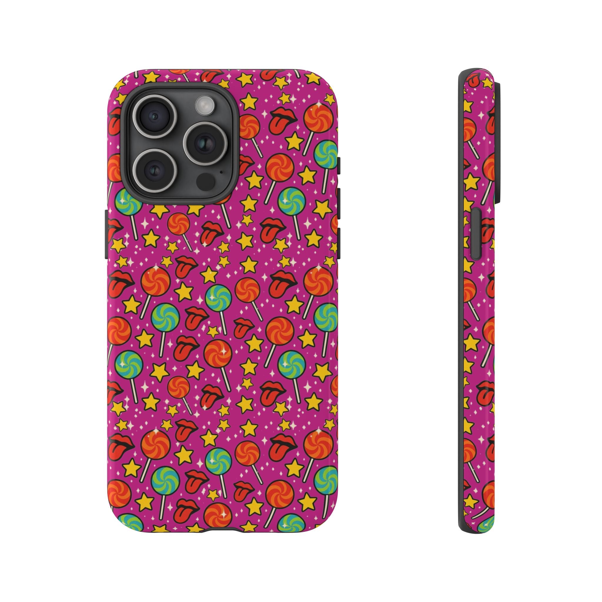 Lollipops & Lips Retro Phone Cases