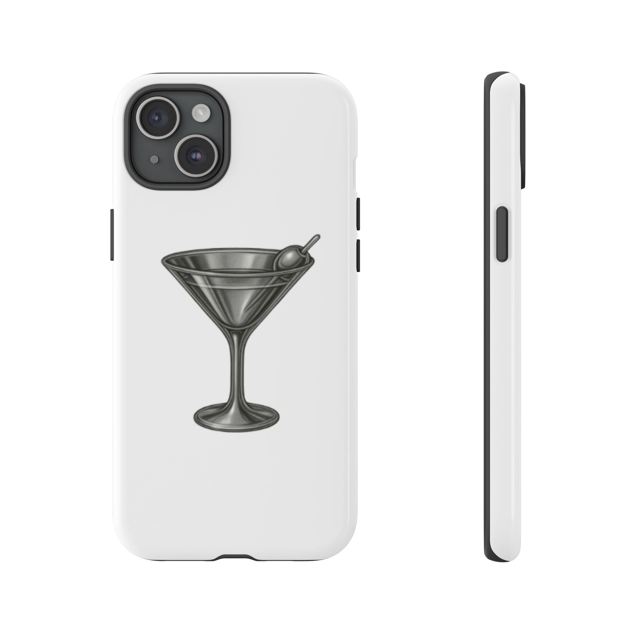 Silver Martini Tough Case