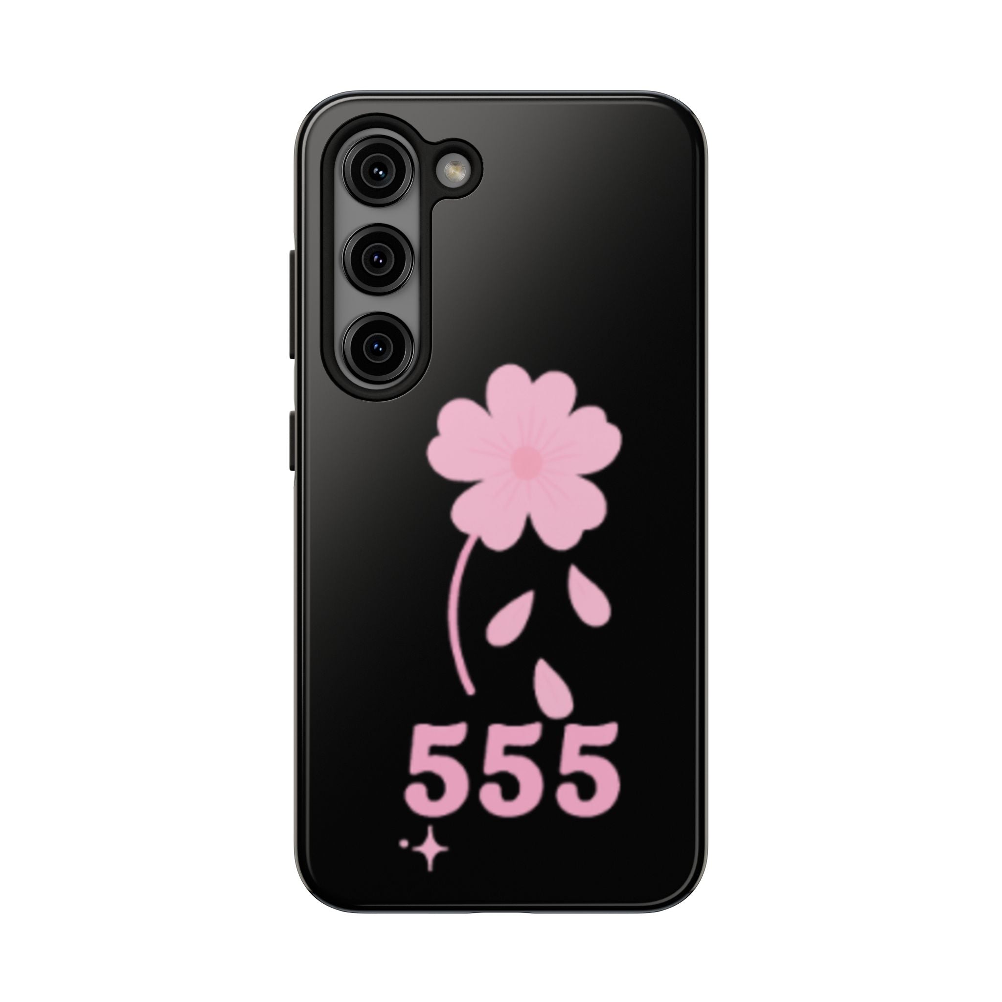 Black & Pink 555 Phone Case