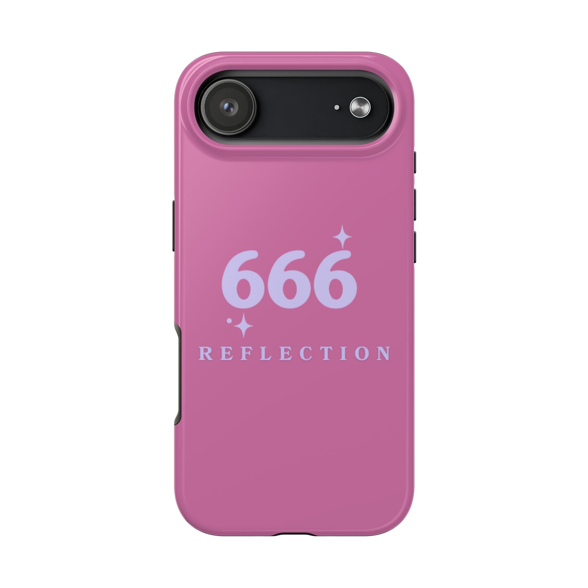 Pink & Purple 666 Reflection Phone Case
