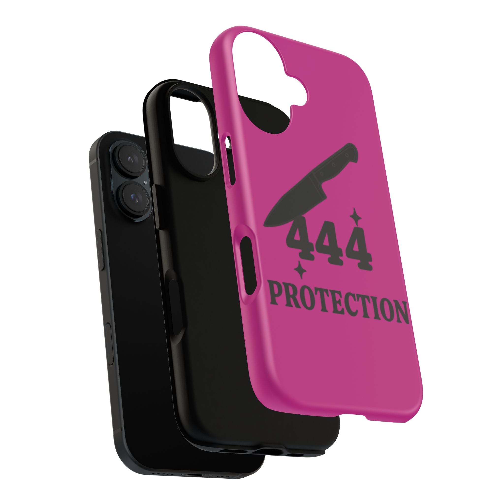 Black & Pink 444 Protection Phone Case