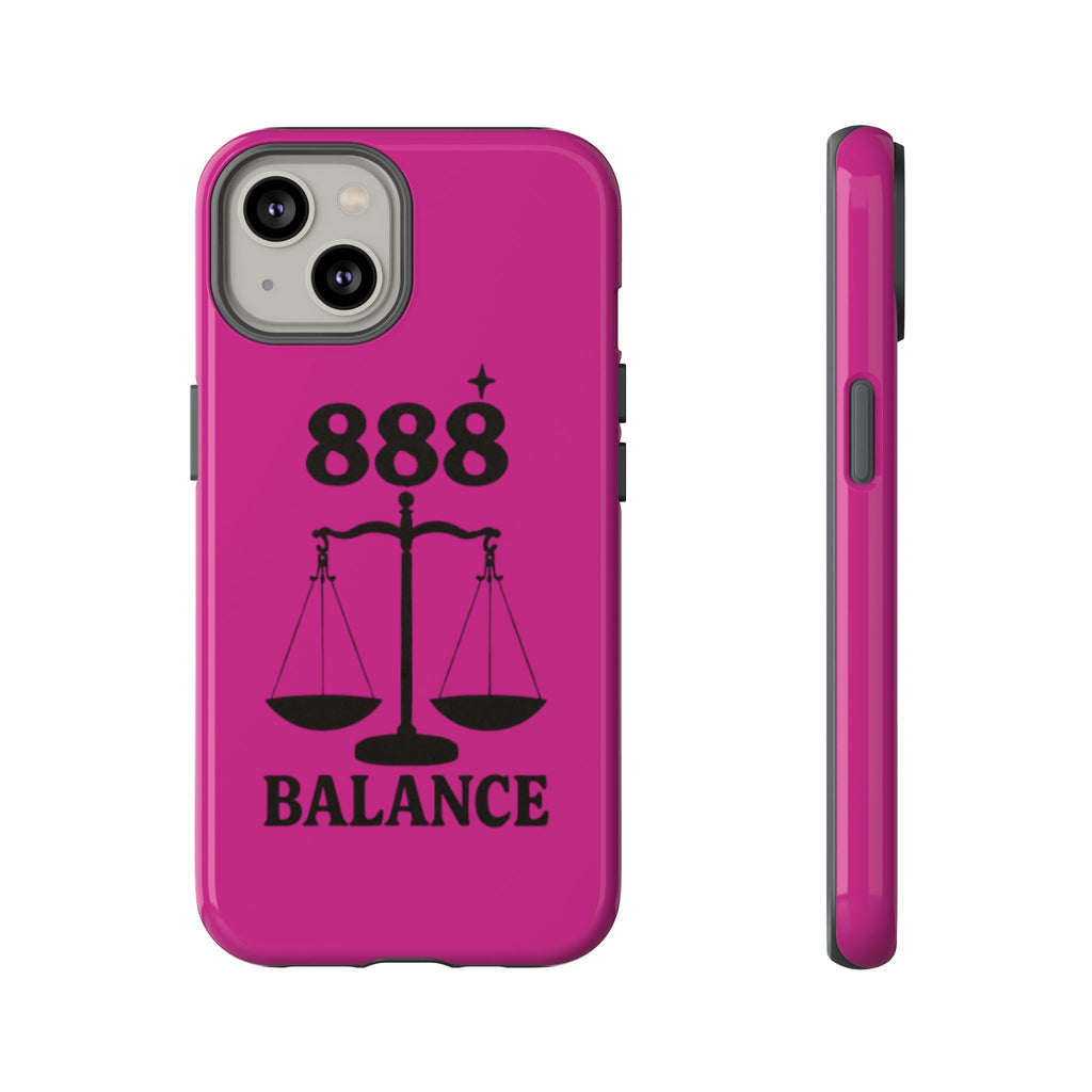 Black & Pink 888 Balance Phone Case