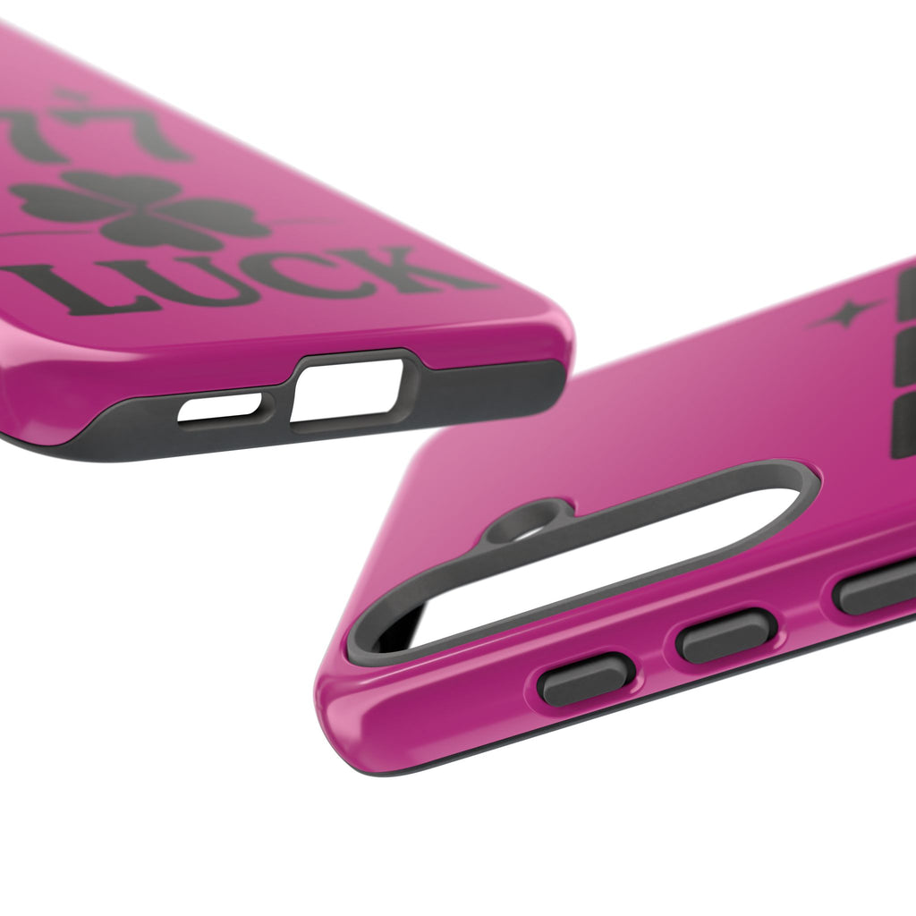 Black & Pink 777 Luck Phone Case