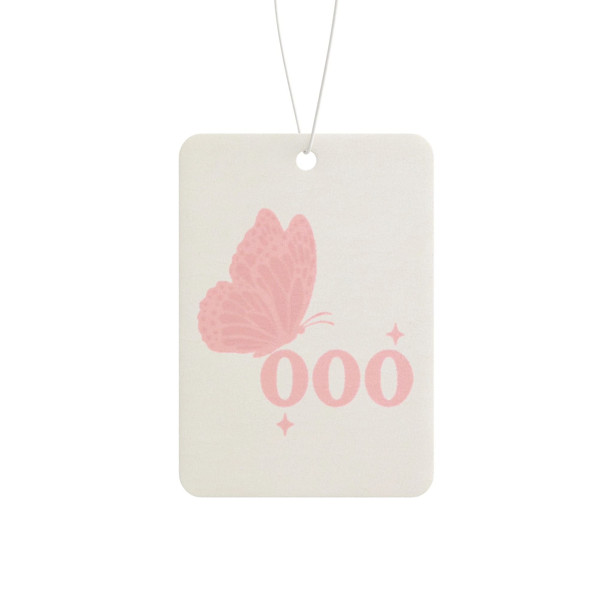 Car Air Freshener — Pink Butterfly 000