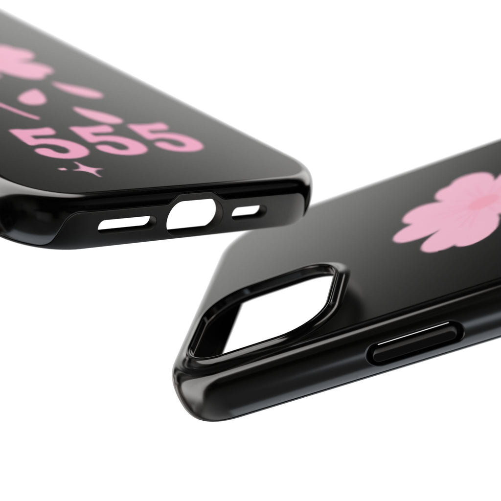 Black & Pink 555 Phone Case
