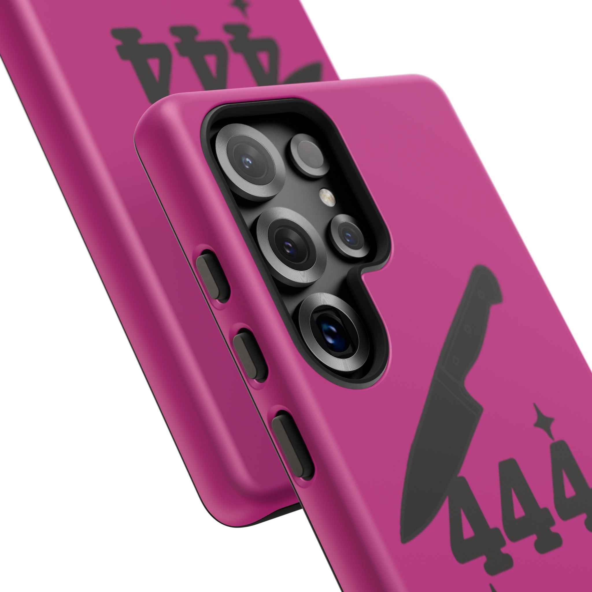 Black & Pink 444 Protection Phone Case