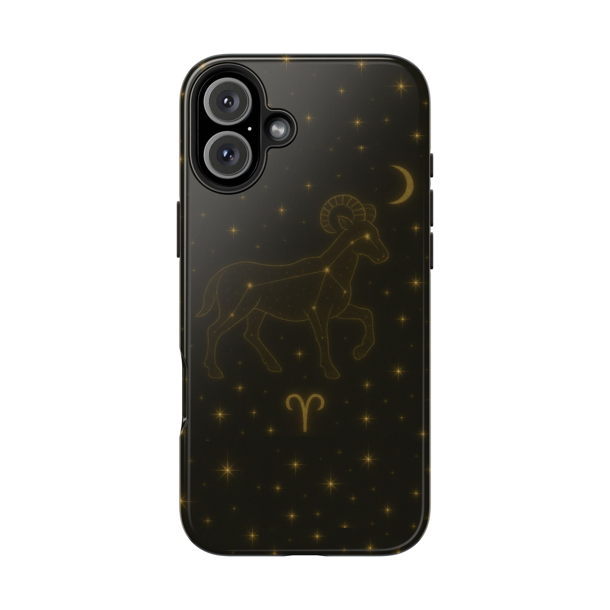 Aries Constellation Tough Phone Case — Zodiac Ram Star Map Design