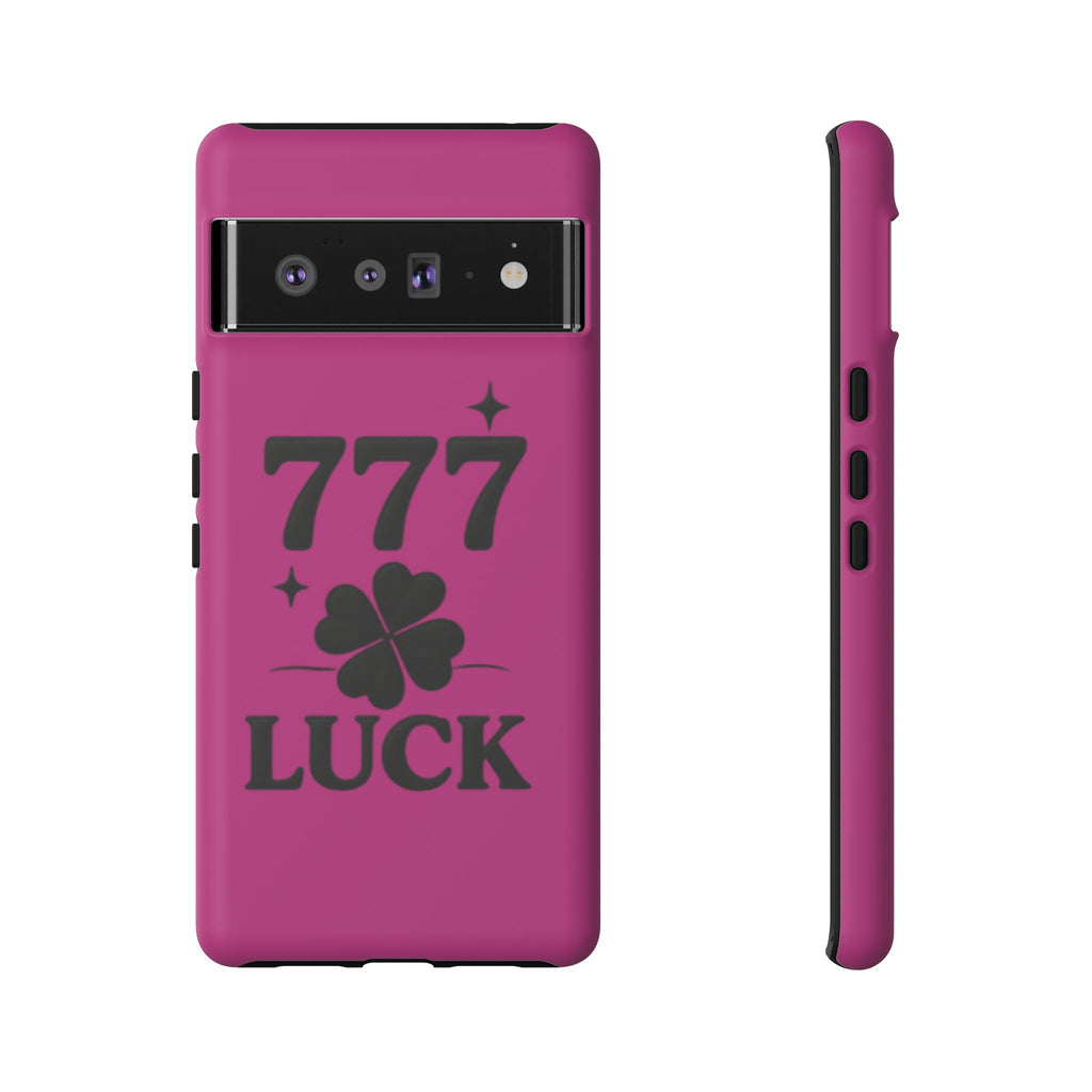Black & Pink 777 Luck Phone Case