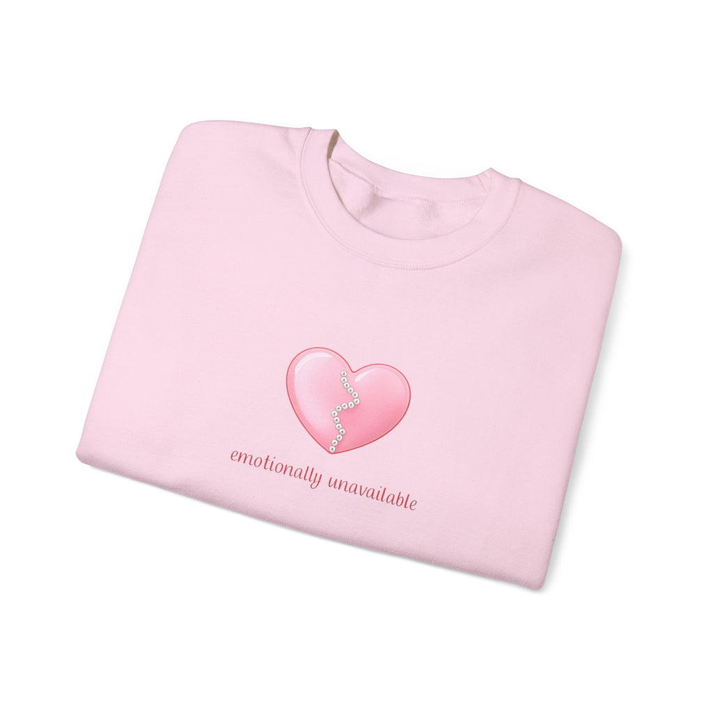 “Emotionally Unavailable” Crewneck