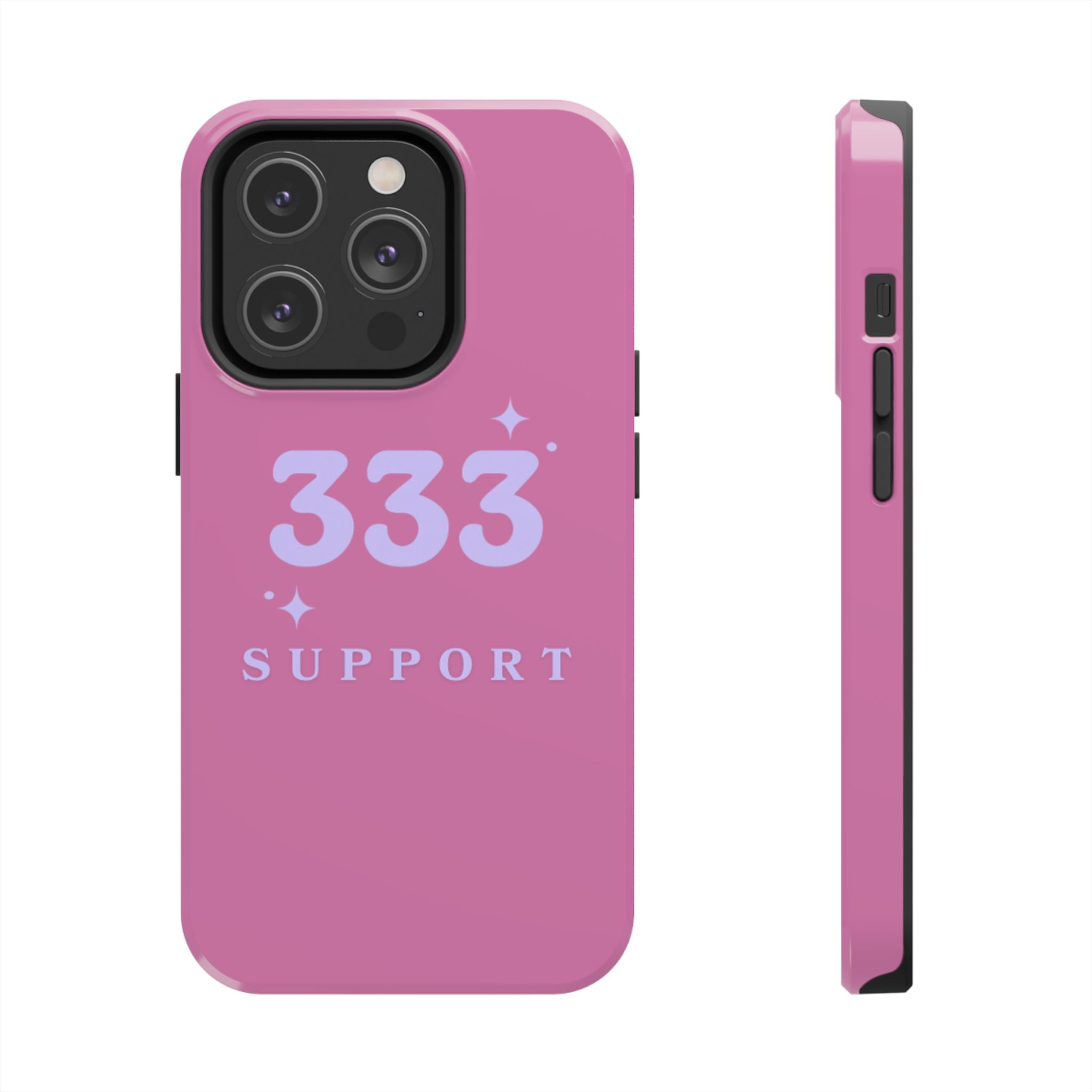 Pink & Purple 333 Support Phone Case