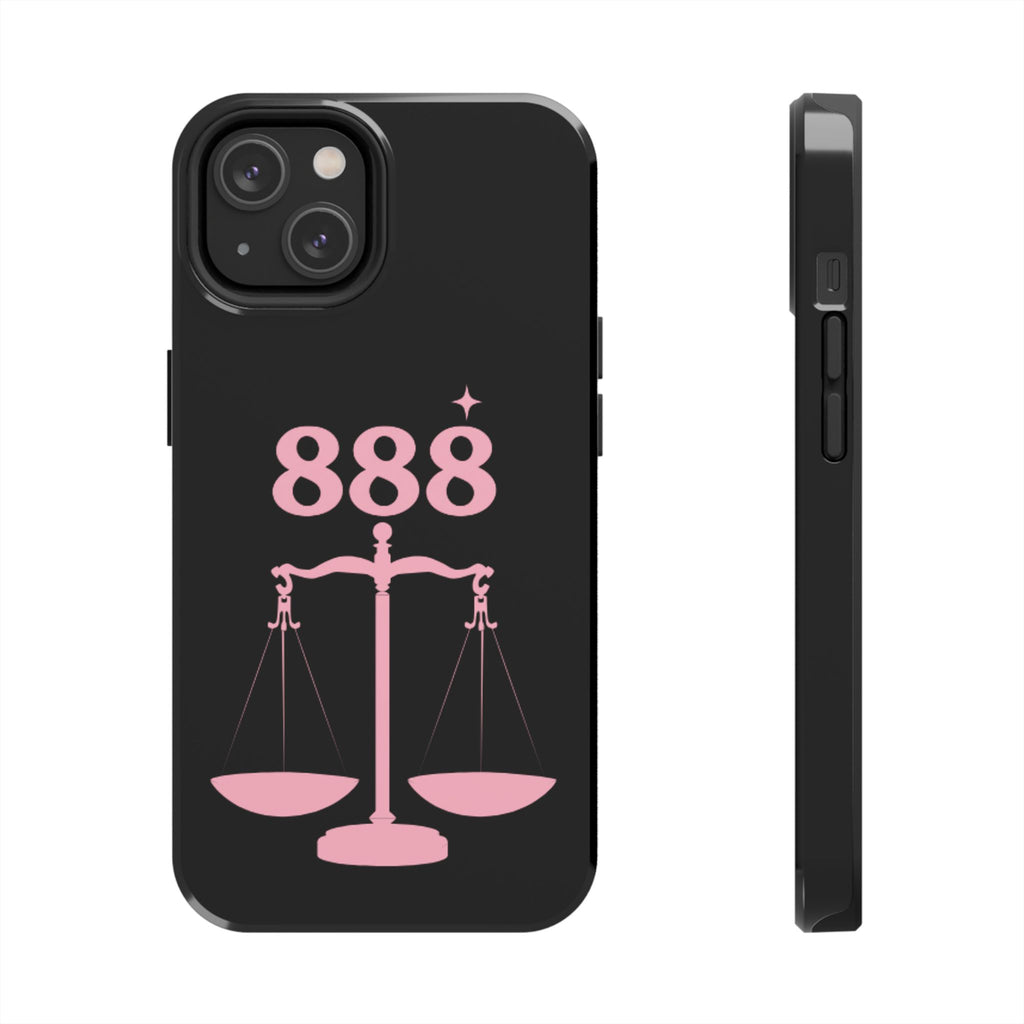 Black & Pink 888 Phone Case
