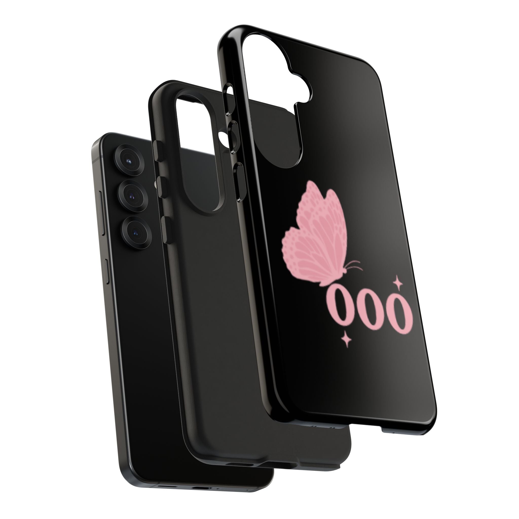 Black & Pink 000 Phone Case