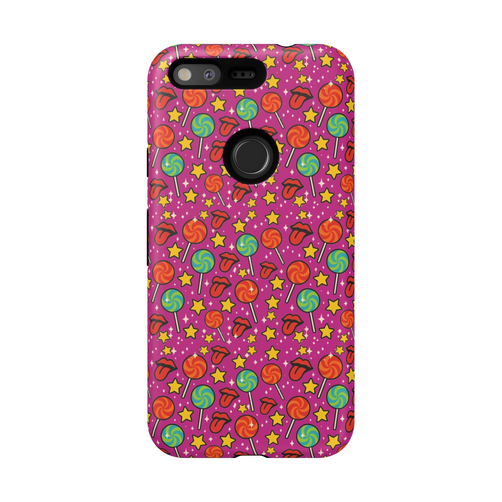 Lollipops & Lips Retro Phone Cases