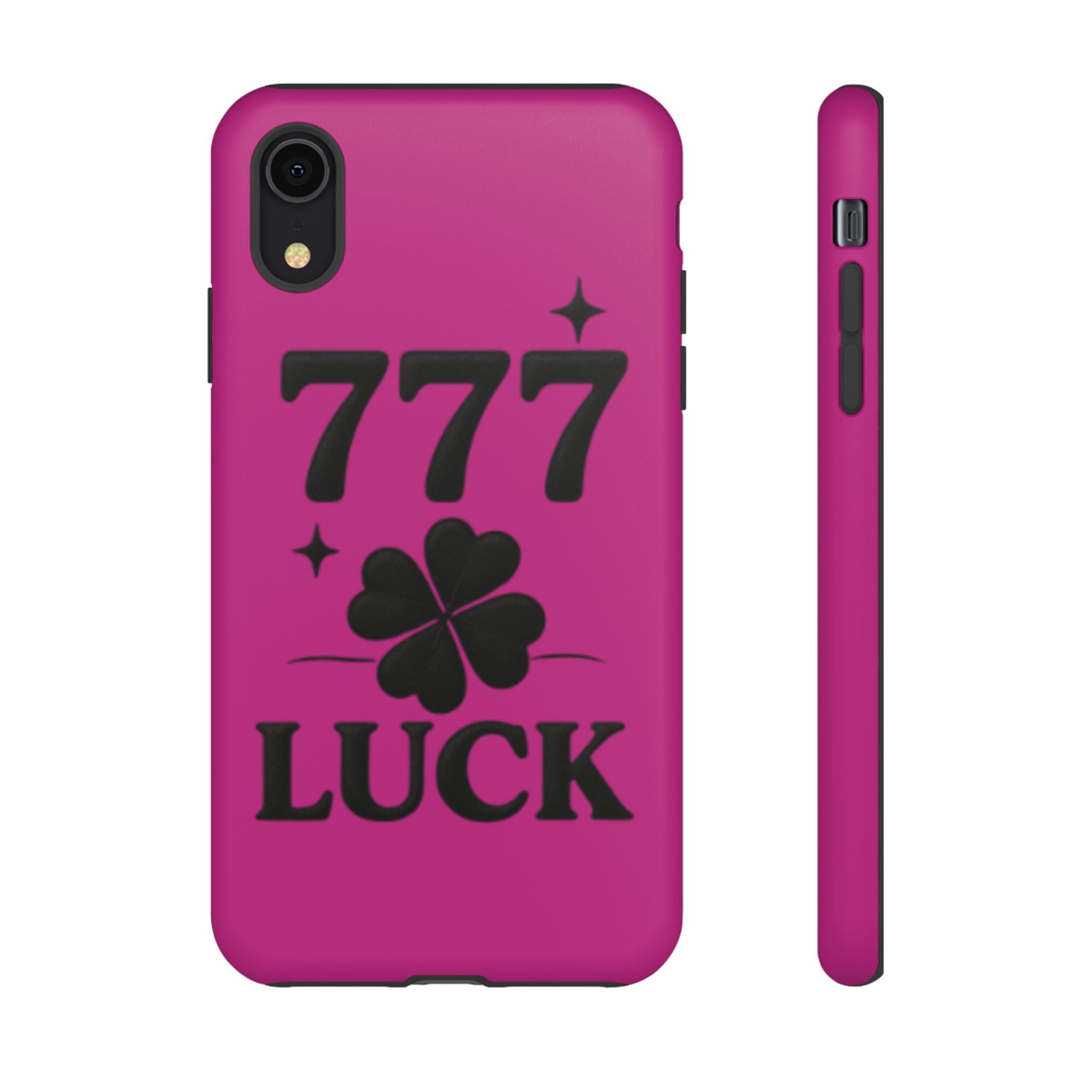 Black & Pink 777 Luck Phone Case
