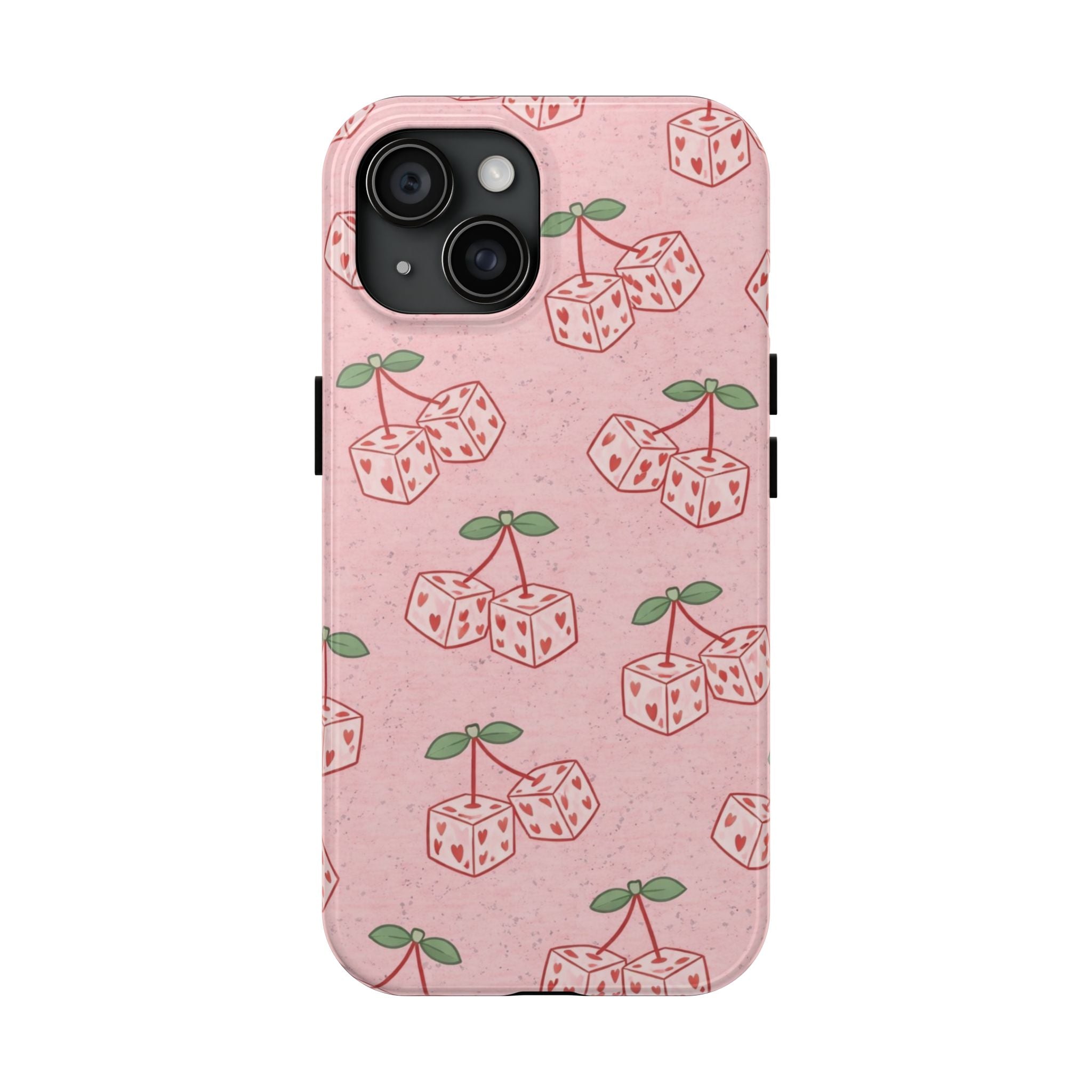 Cherry Di Hearts Phone Case