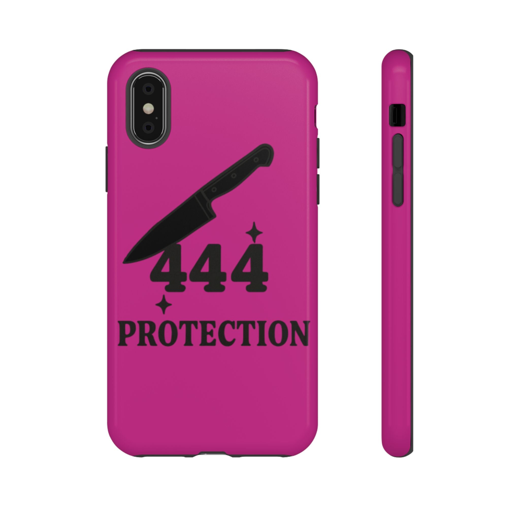 Black & Pink 444 Protection Phone Case