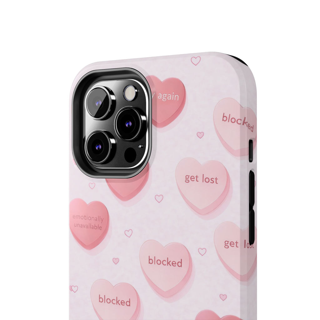 Non-Conversation Hearts Phone Case