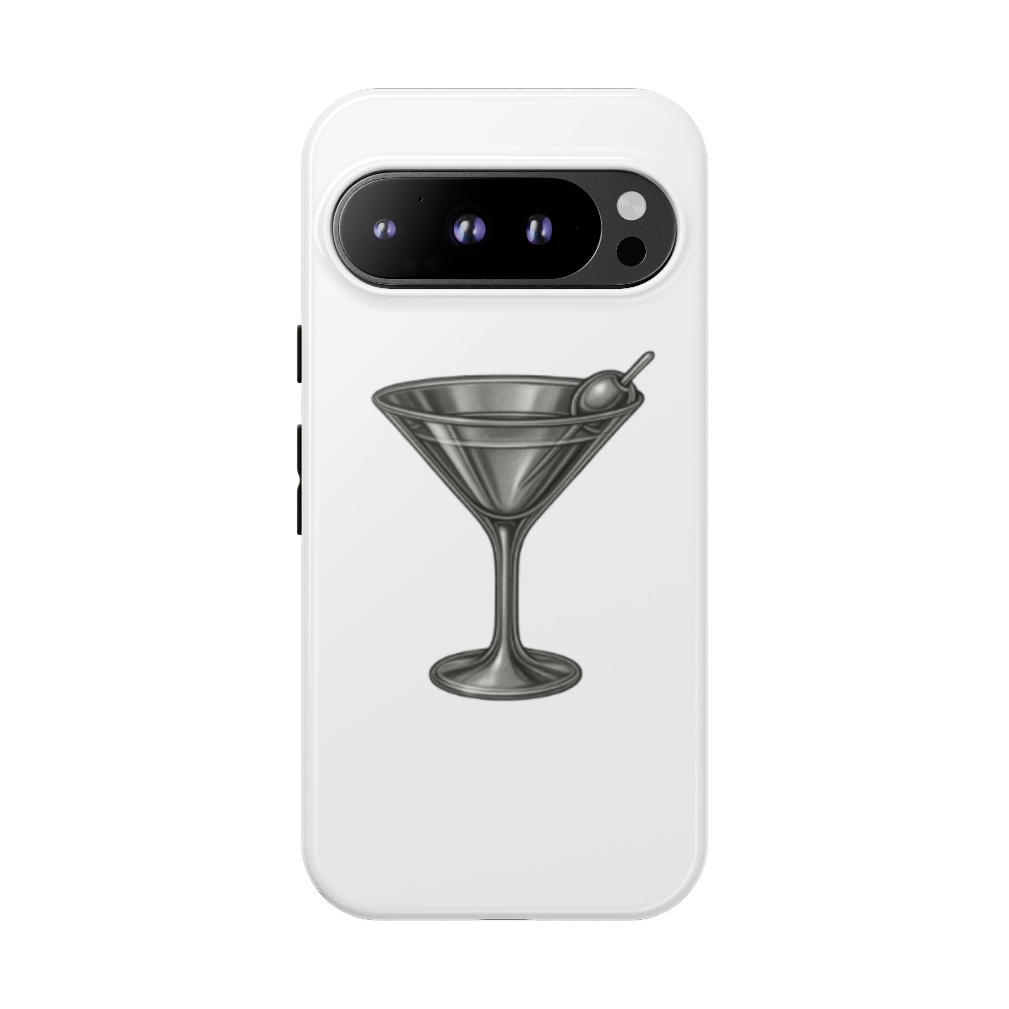 Silver Martini Tough Case