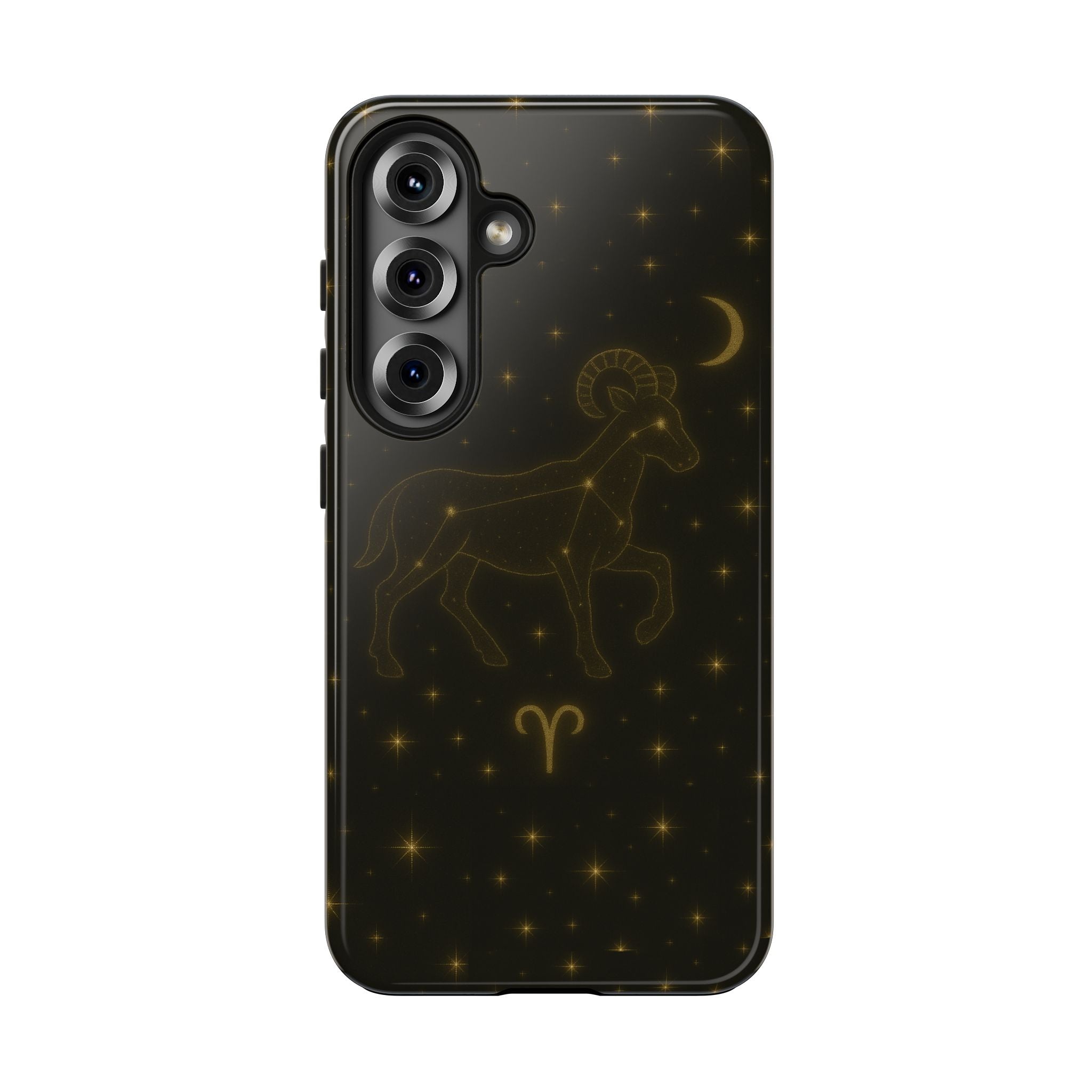 Aries Constellation Tough Phone Case — Zodiac Ram Star Map Design