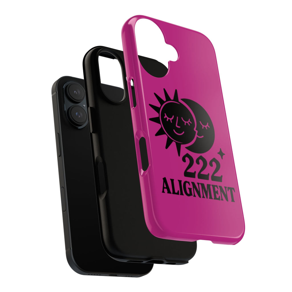 Black & Pink 222 Alignment Phone Case