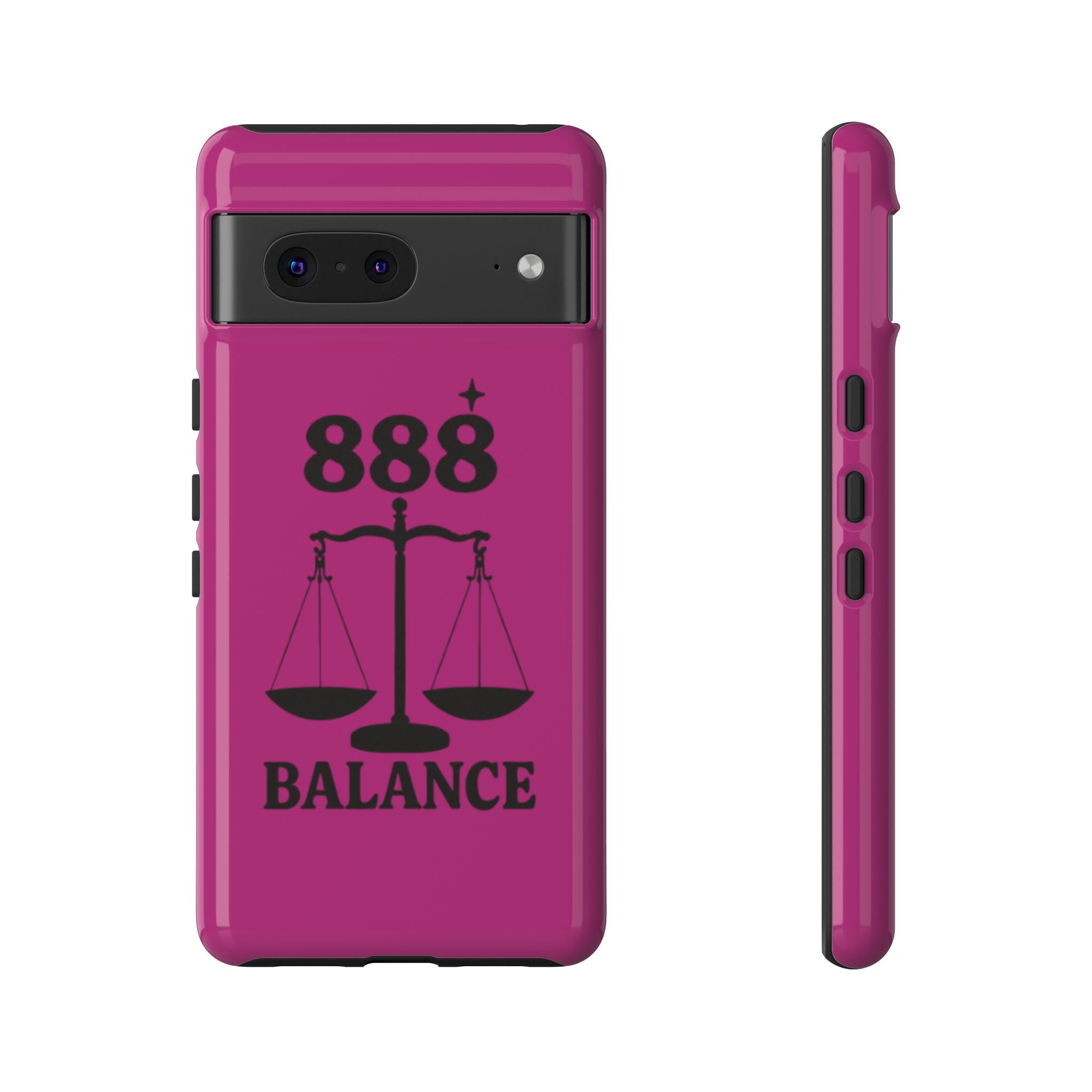 Black & Pink 888 Balance Phone Case