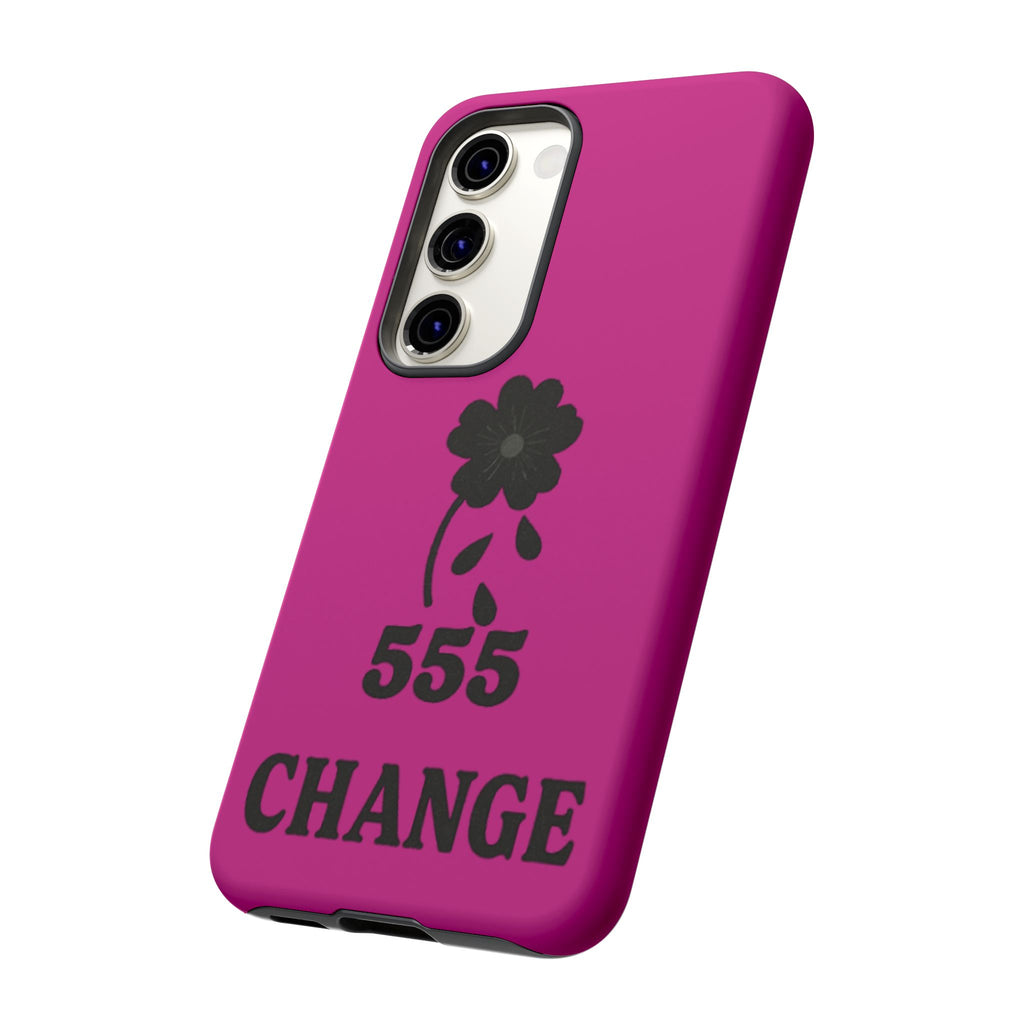 Black & Pink 555 Change Phone Case
