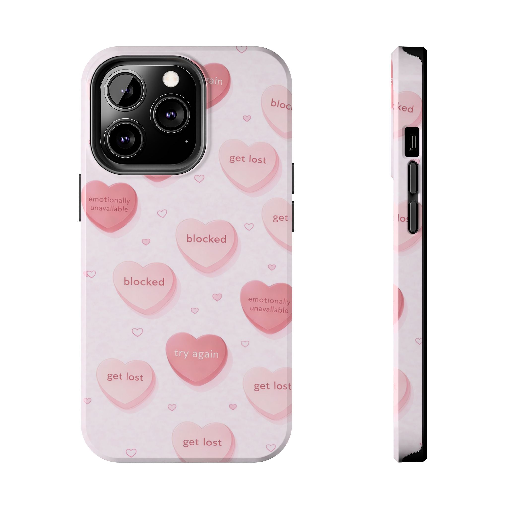 Non-Conversation Hearts Phone Case