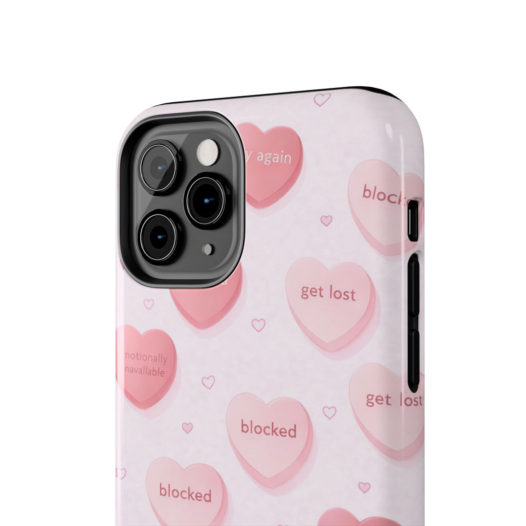 Non-Conversation Hearts Phone Case