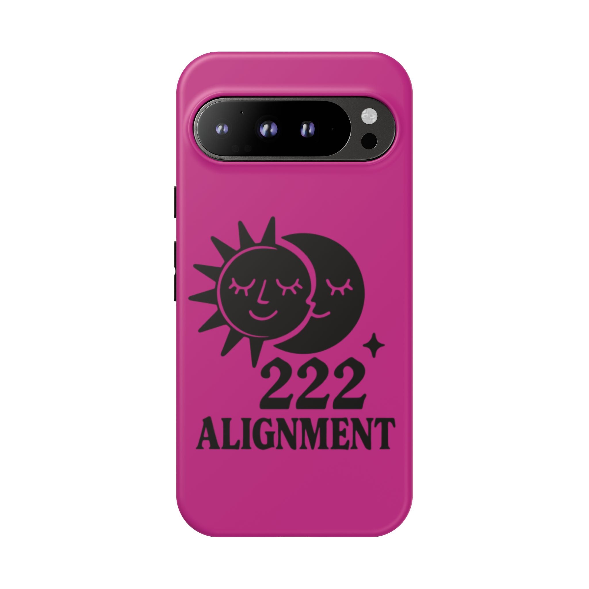 Black & Pink 222 Alignment Phone Case