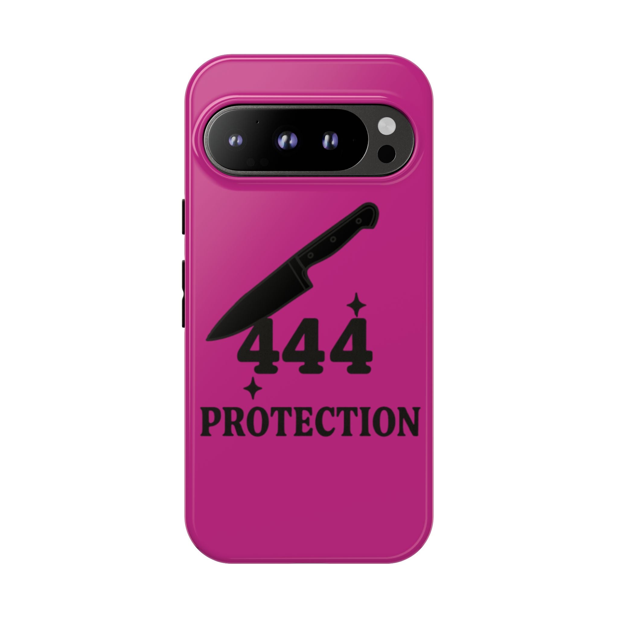 Black & Pink 444 Protection Phone Case