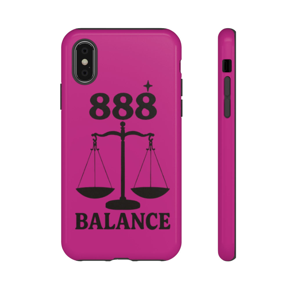 Black & Pink 888 Balance Phone Case