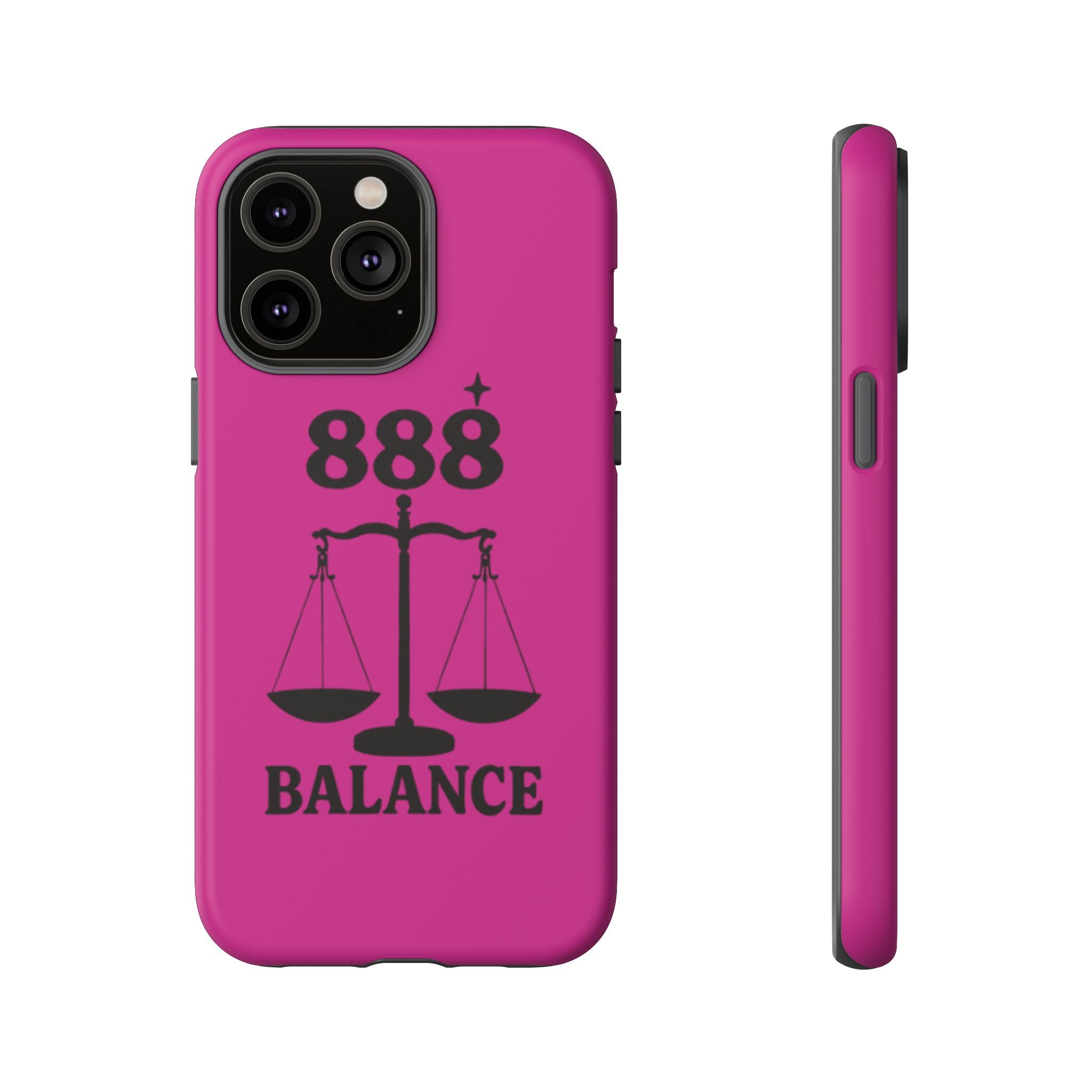 Black & Pink 888 Balance Phone Case