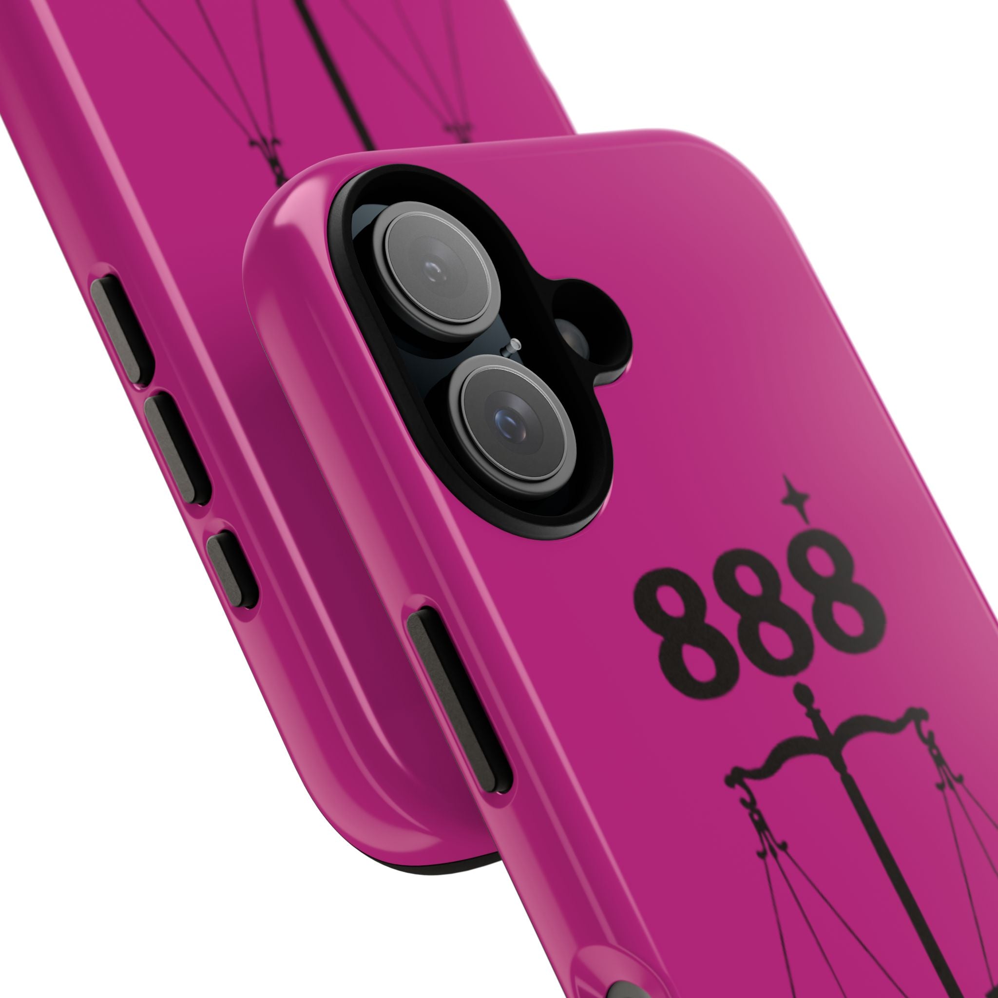 Black & Pink 888 Balance Phone Case
