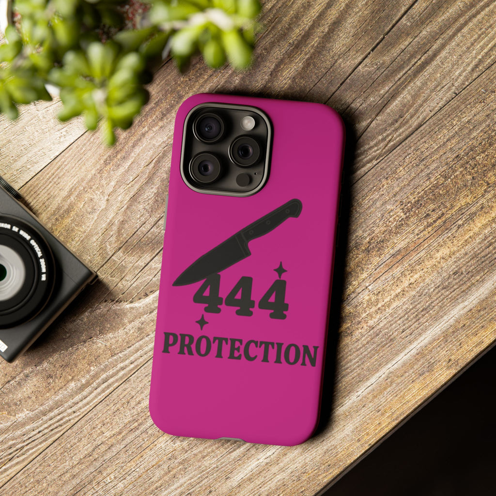 Black & Pink 444 Protection Phone Case