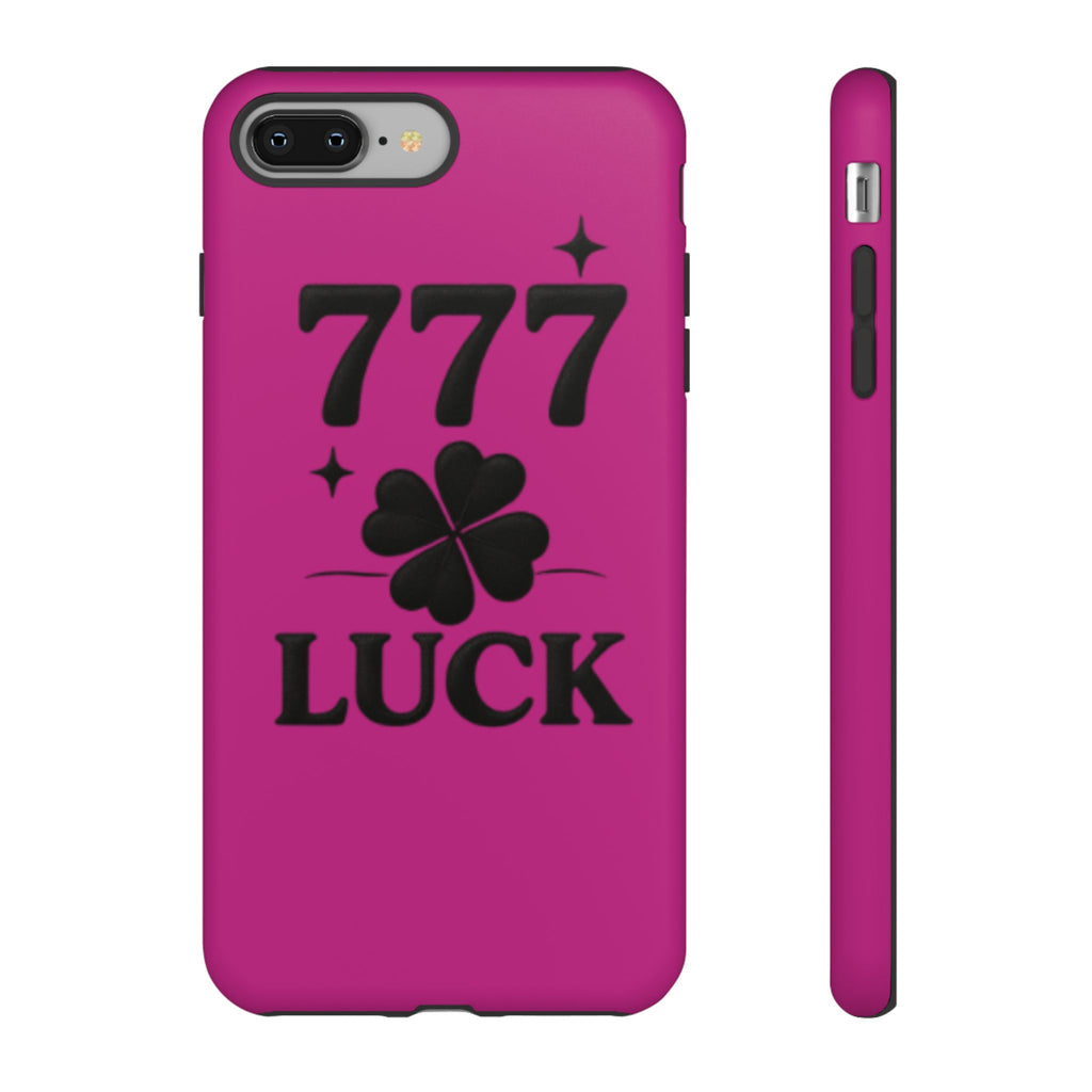 Black & Pink 777 Luck Phone Case