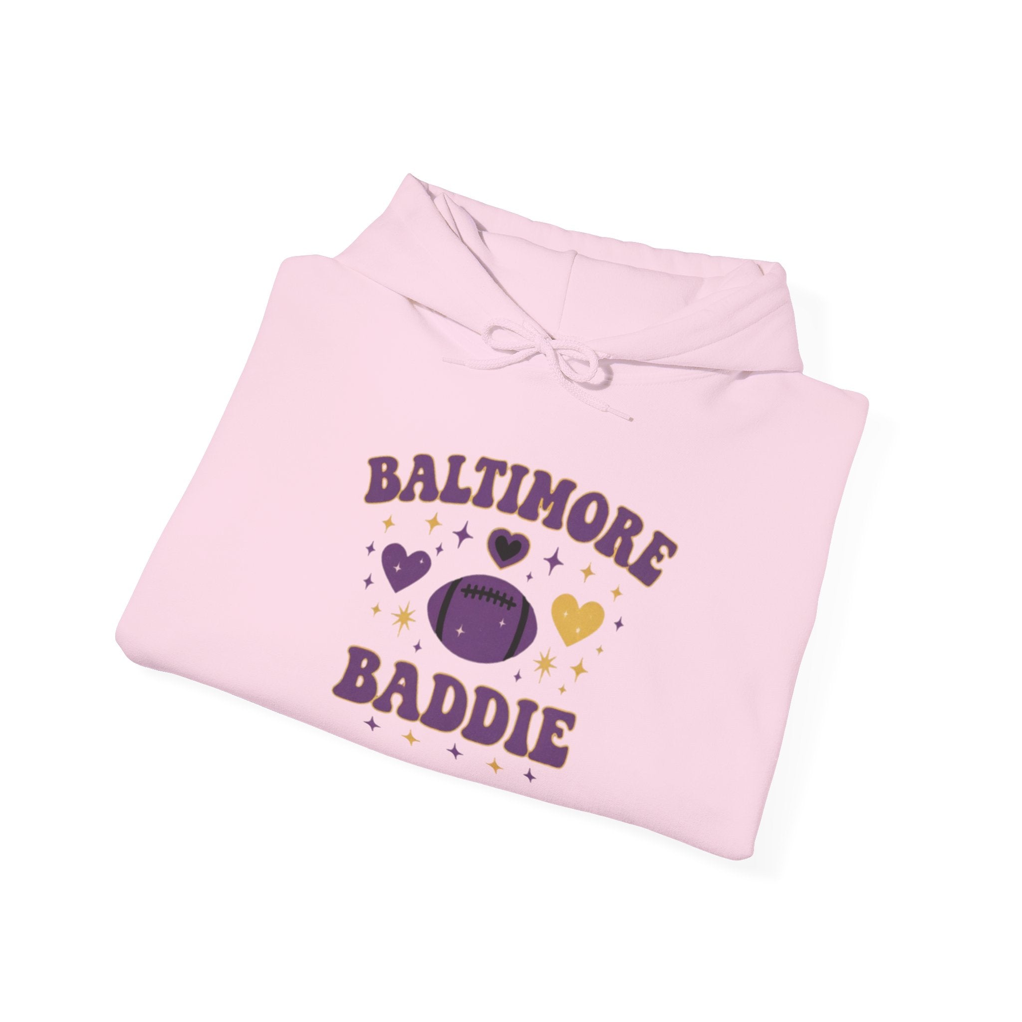 Baltimore Baddie Hoodie — Cute Charm City Graphic Pullover