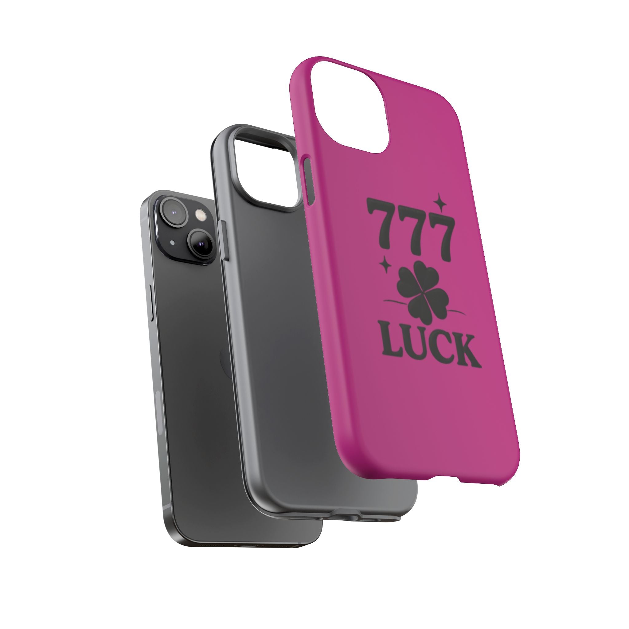 Black & Pink 777 Luck Phone Case