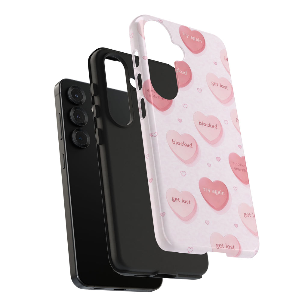 Non-Conversation Hearts Phone Case