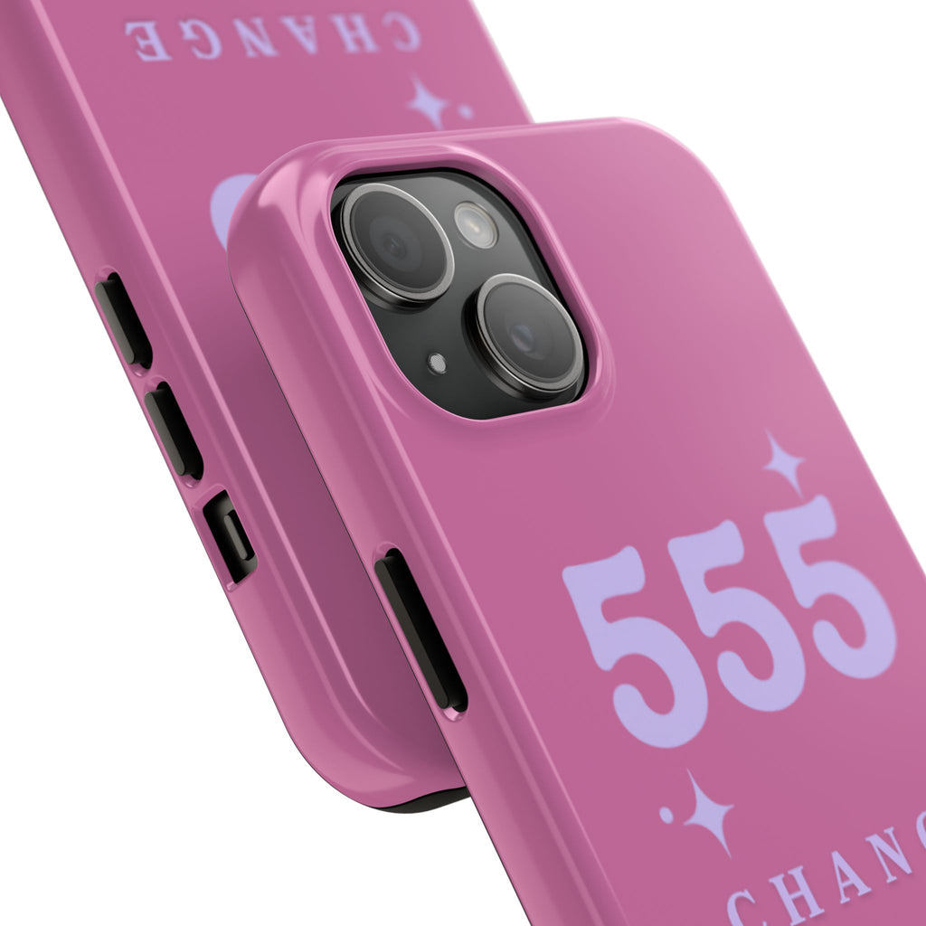 Pink & Purple 555 Change Phone Case