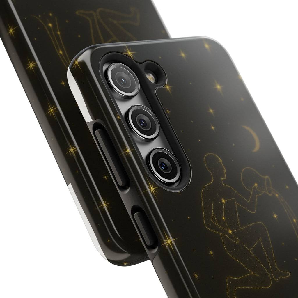 Aquarius Constellation Tough Phone Case — Zodiac Water-Bearer Astrology Design