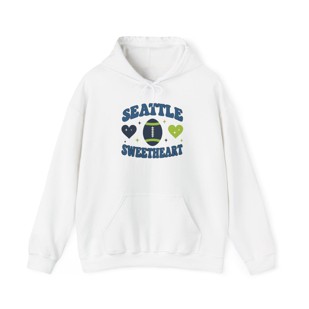 Seattle Sweetheart Football Hoodie — Fan Pullover